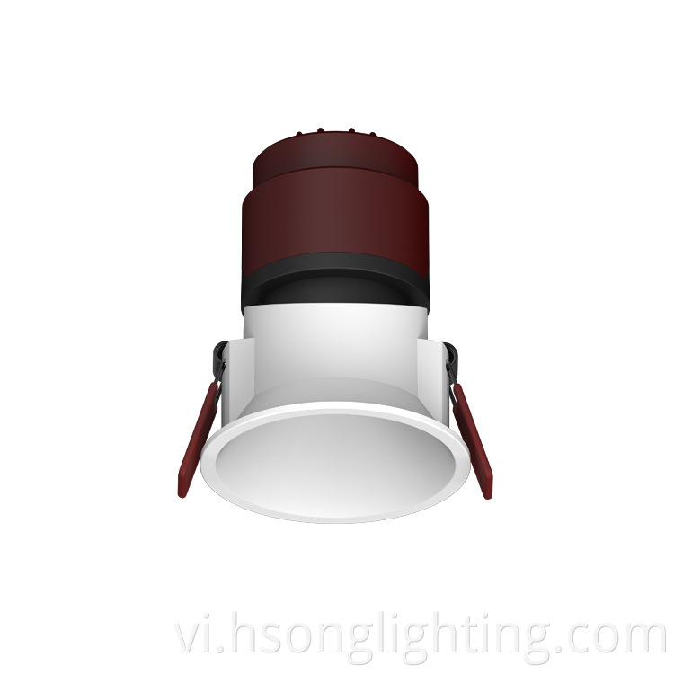 Hsong lõm Cob chống ánh sáng rực rỡ tường vuông Spotlight cho bất kỳ ứng dụng thương mại nào